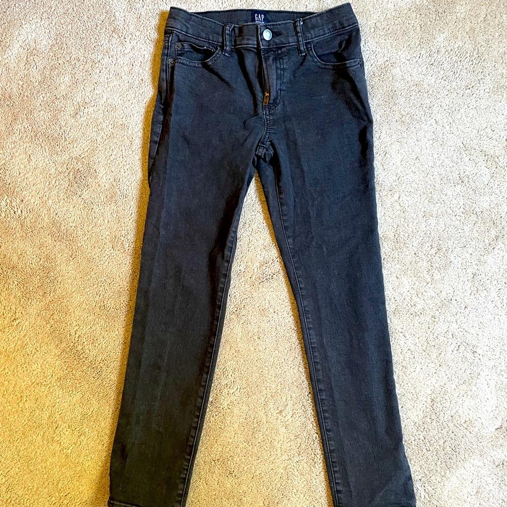 GAP boys black jeans, size 10